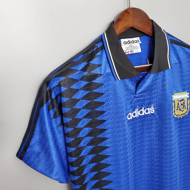 Camisa Seleção Argentina Retrô 1994 Azul - Adidas - Manto Club
