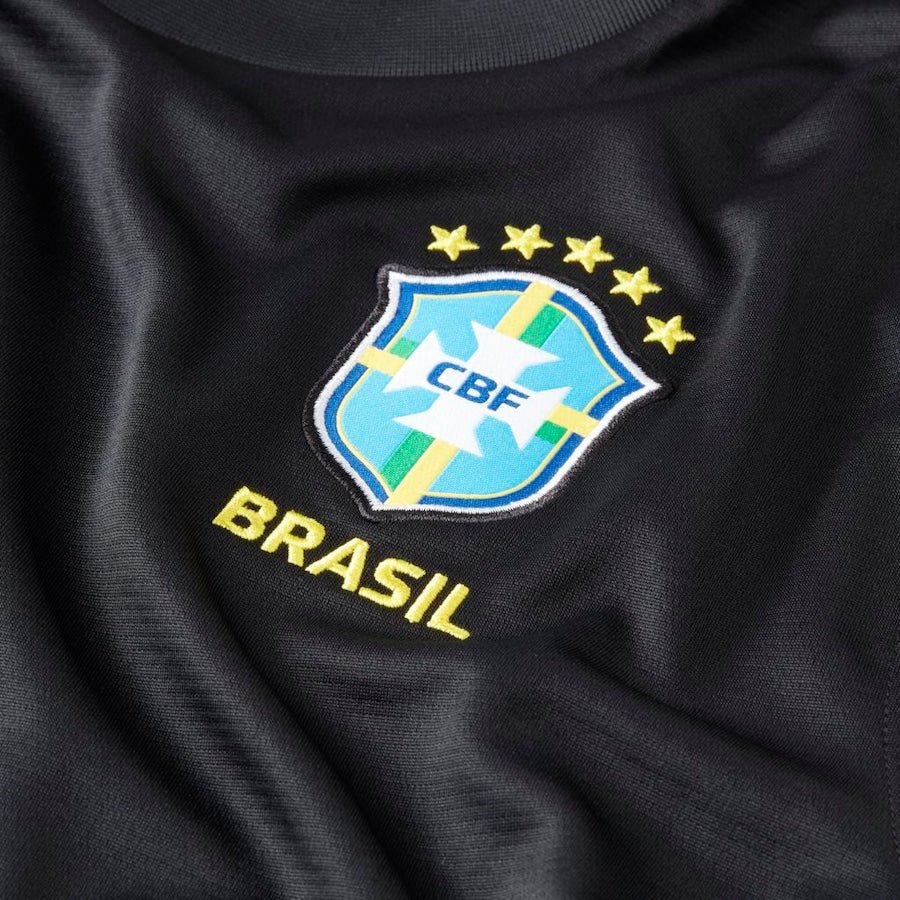 Camisa Seleção Brasil Comissão Técnica Nike - Preta - Manto Club