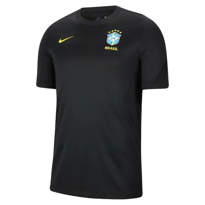 Camisa Seleção Brasil Comissão Técnica Nike - Preta - Manto Club