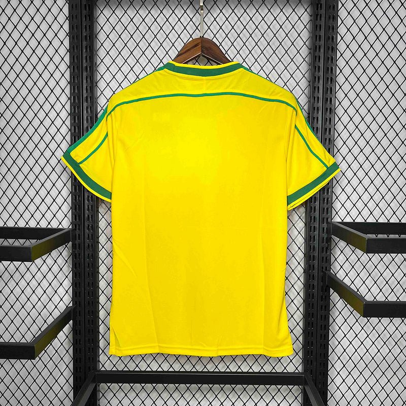 Camisa Seleção Brasileira 1998 Reedição - Manto Club