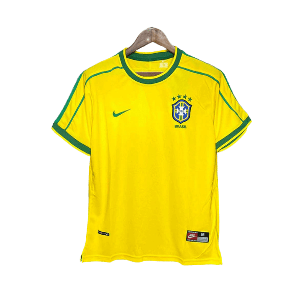 Camisa Seleção Brasileira 1998 Reedição - Manto Club