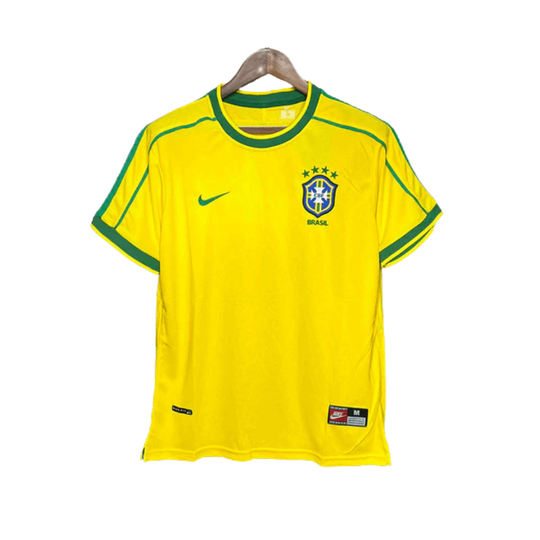 Camisa Seleção Brasileira 1998 Reedição - Manto Club