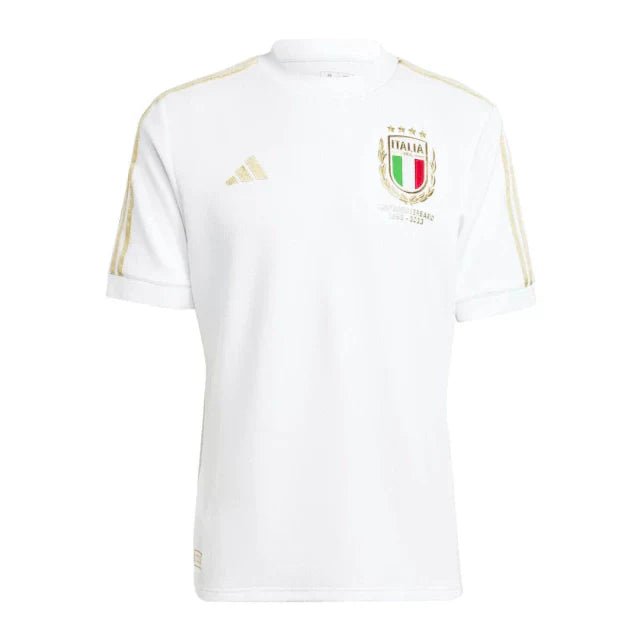 Camisa Seleção Itália 125 Anos Adidas - Branco - Manto Club