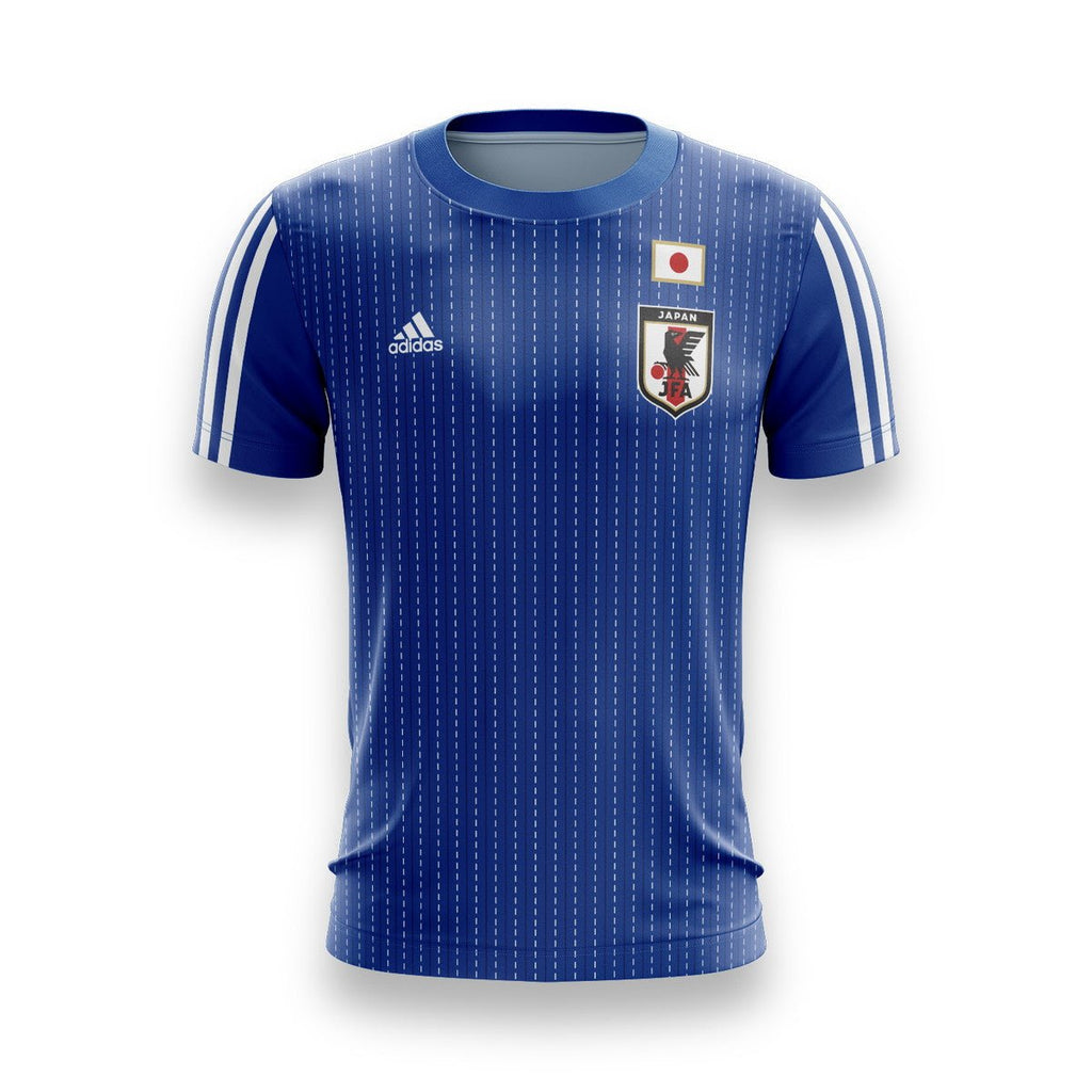 Camisa Seleção Japão 2018 Adidas - Azul - Manto Club