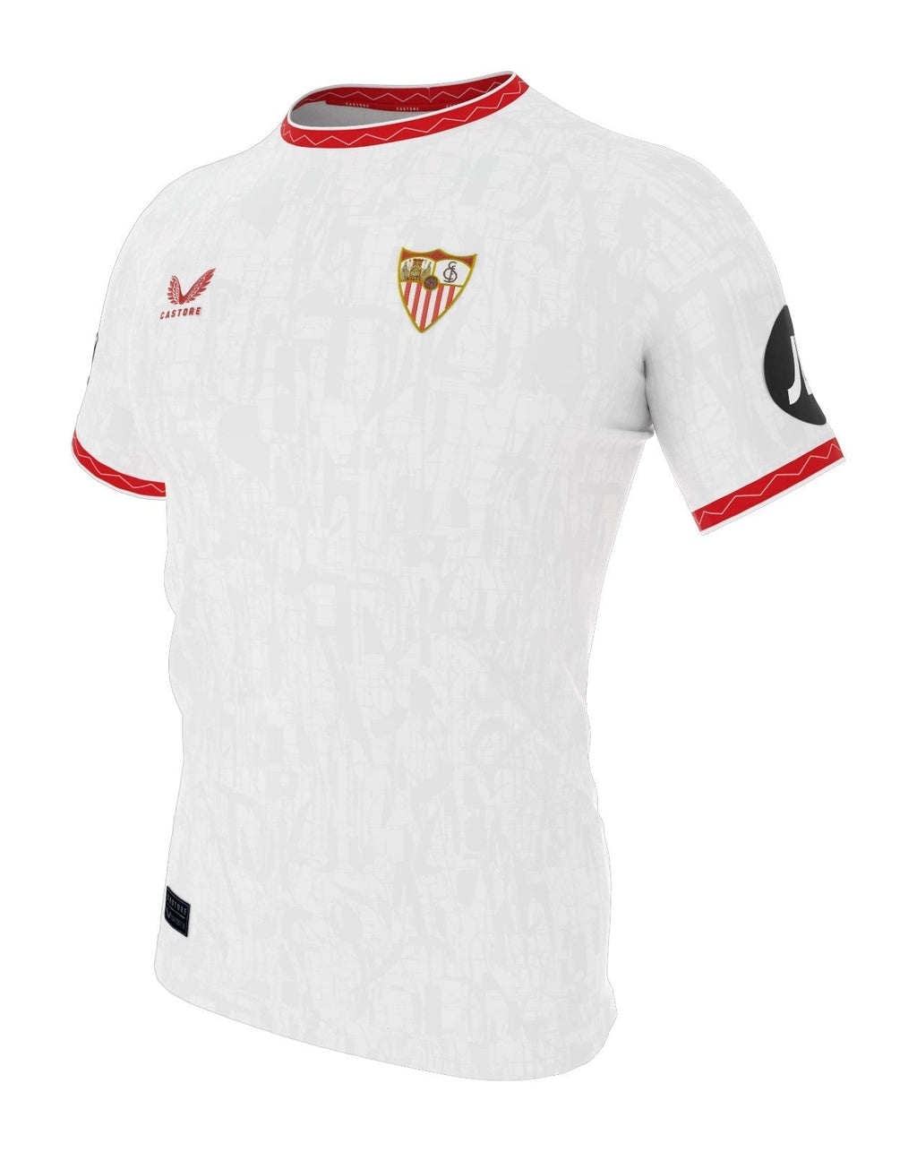 Camisa Sevilla Home 24/25 s/n° Torcedor Masculino - Branca - Manto Club