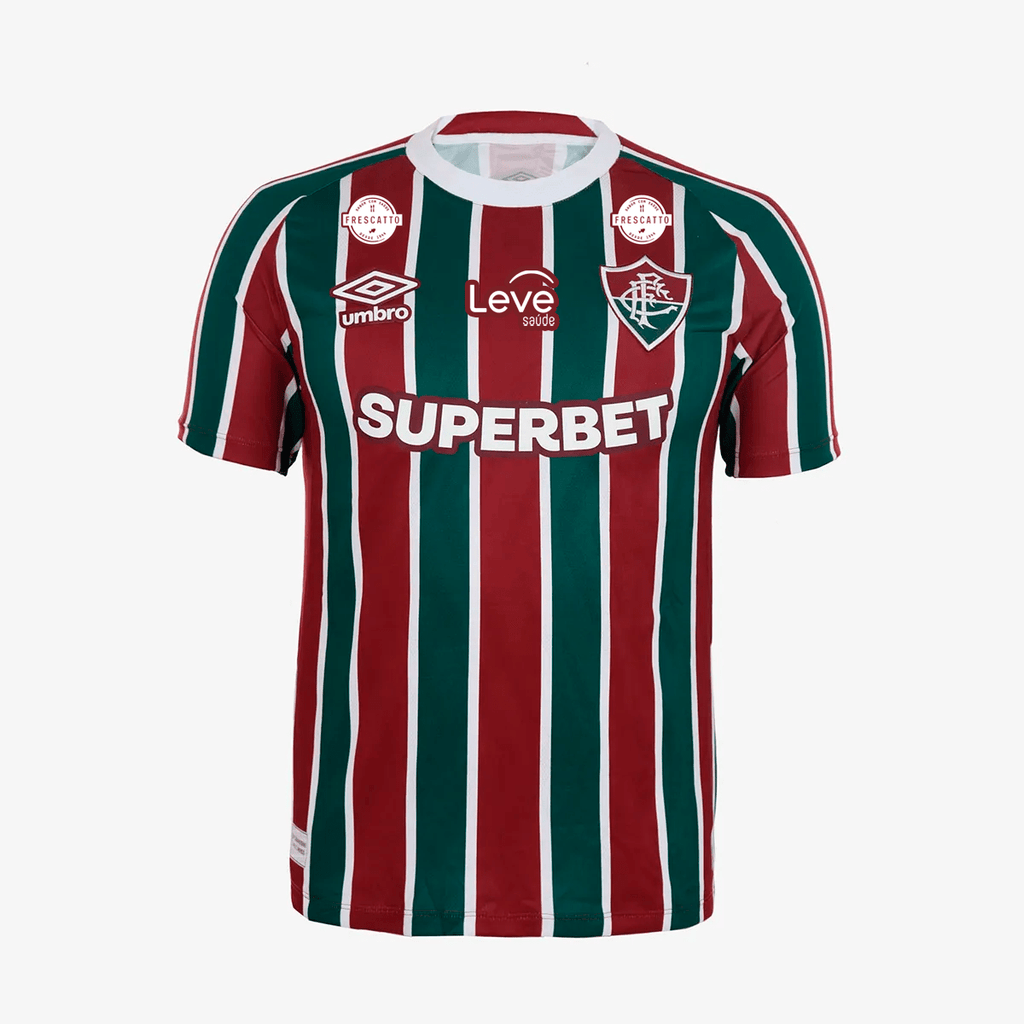 Camisa Umbro Fluminense 2025/26 I Com Patrocinios - Manto Club