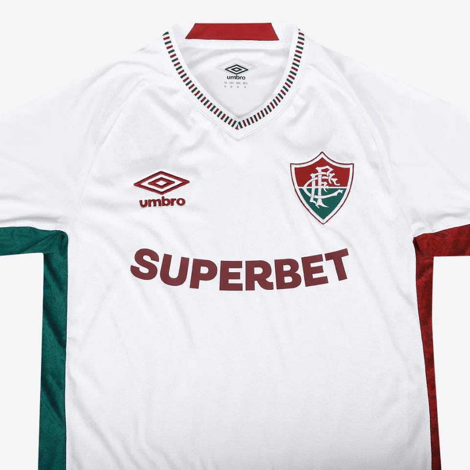 Camisa Umbro Fluminense 2025/26 II Fluminense Com Patrocinios - Manto Club