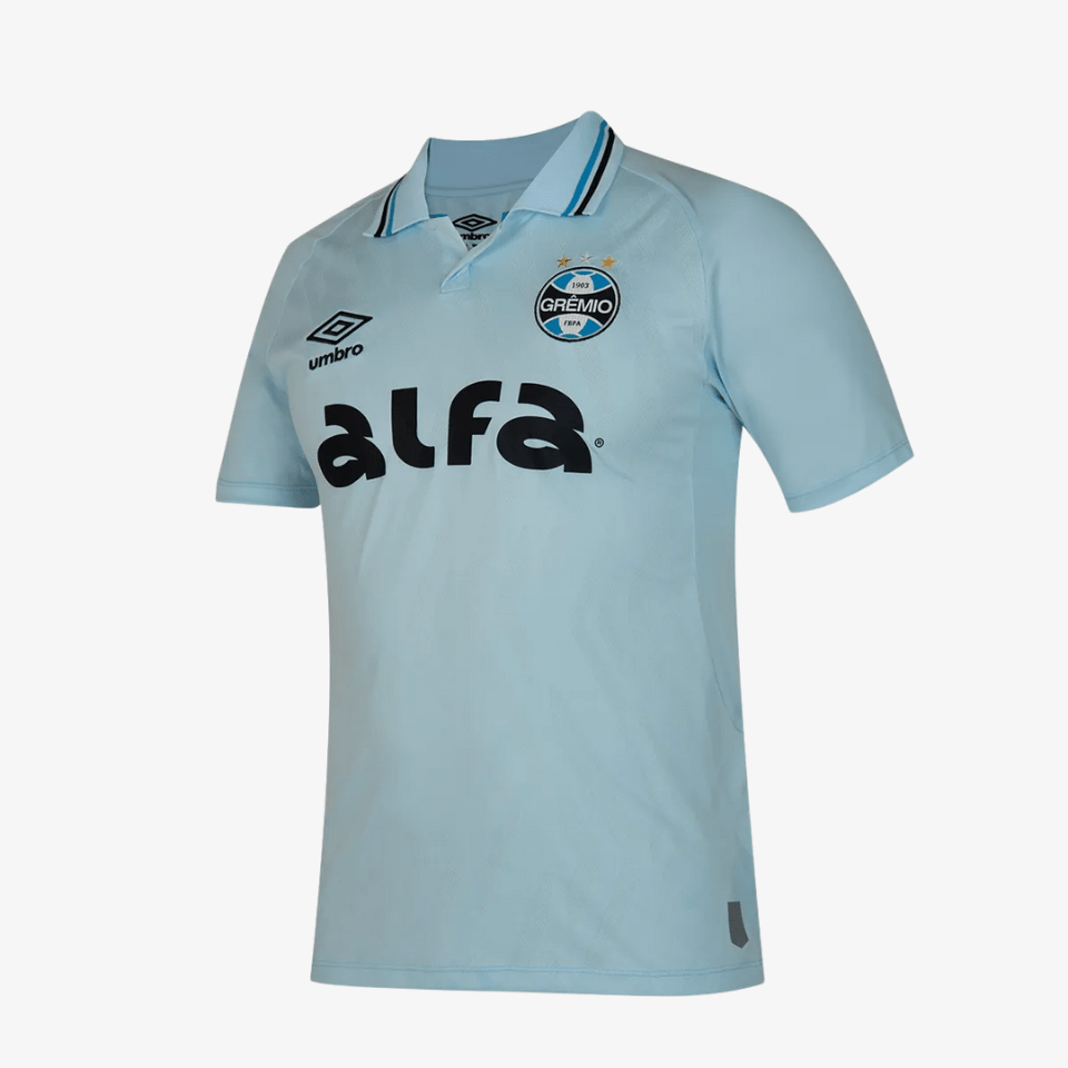 Camisa Umbro Grêmio 2025/26 II Azul Celeste - Manto Club