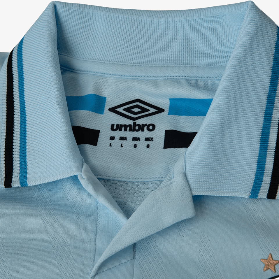 Camisa Umbro Grêmio 2025/26 II Azul Celeste Jogador - Manto Club