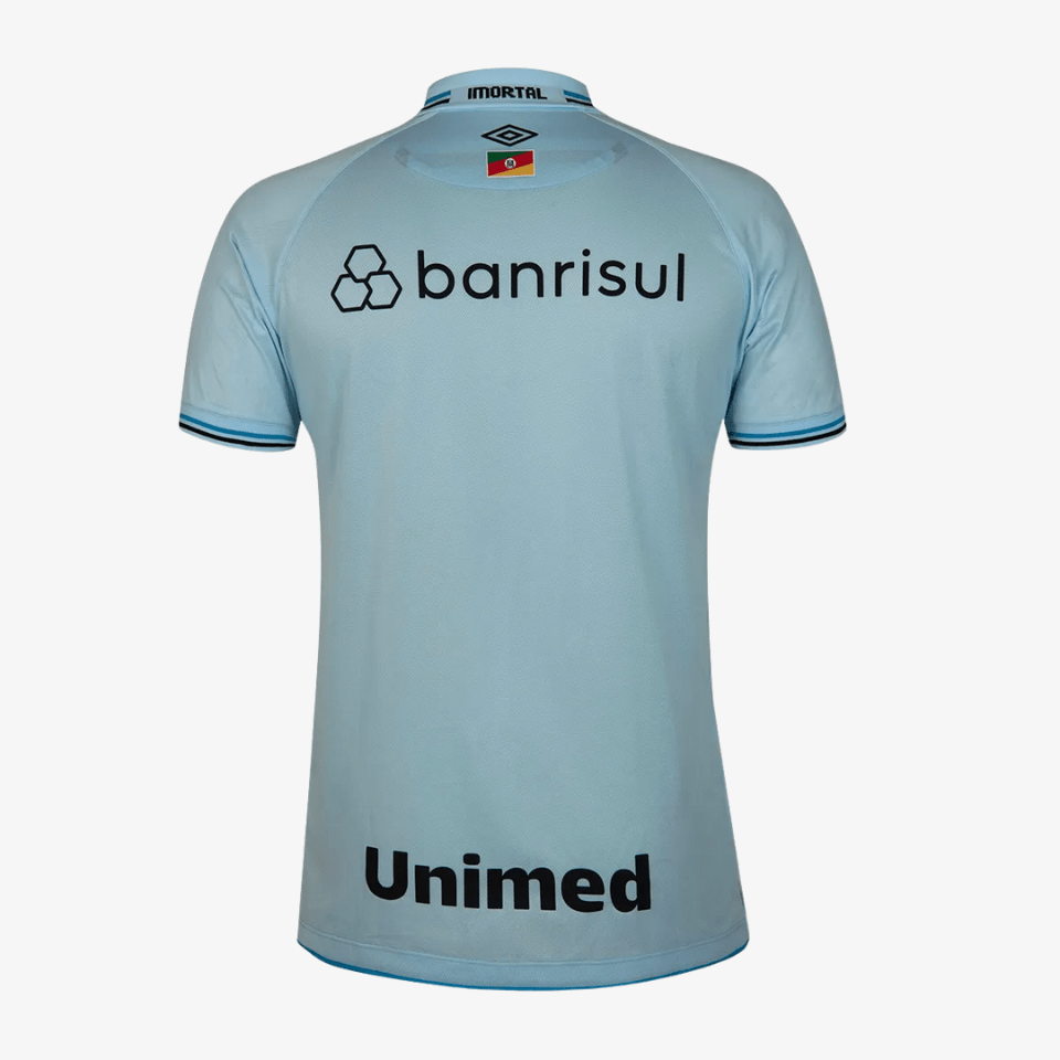 Camisa Umbro Grêmio 2025/26 II Azul Celeste Jogador - Manto Club
