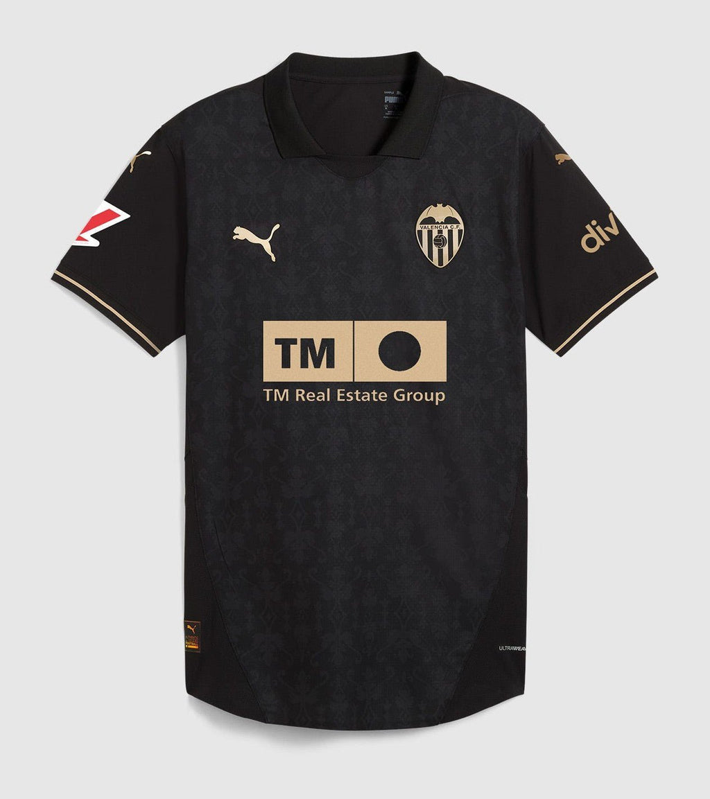 Camisa Valência Away 24/25 s/n° Torcedor Puma Masculina - Preta - Manto Club