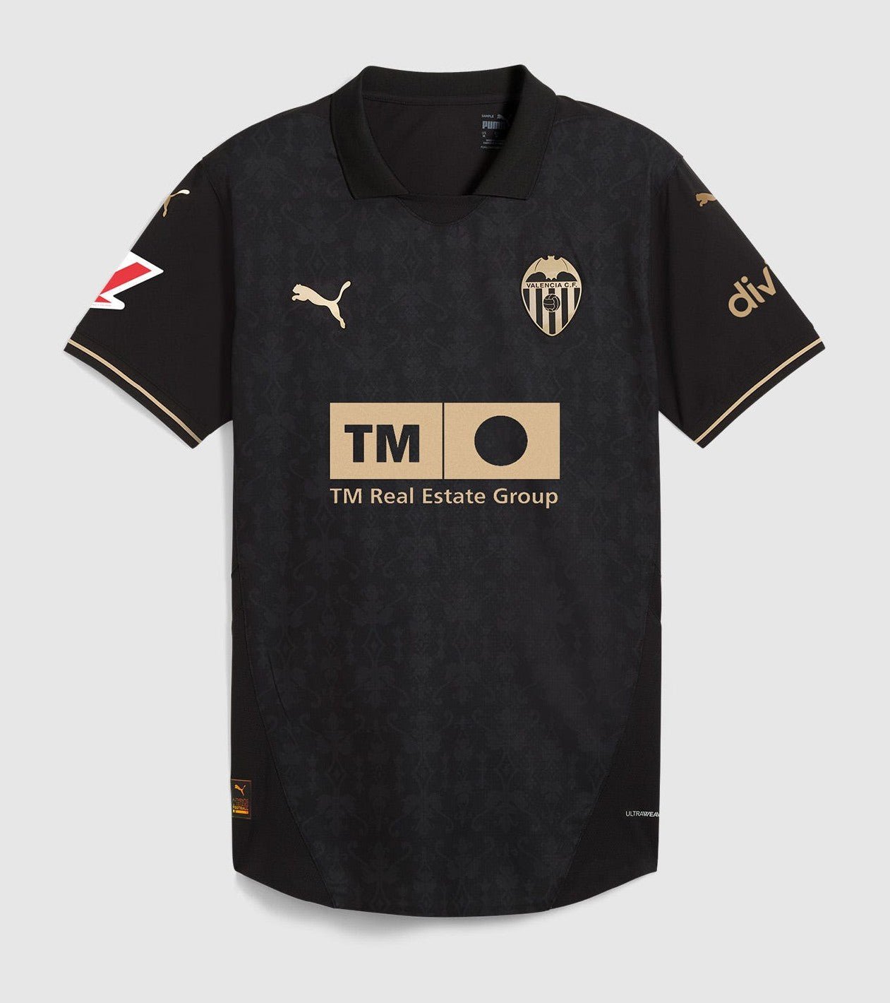Camisa Valência Away 24/25 s/n° Torcedor Puma Masculina - Preta - Manto Club