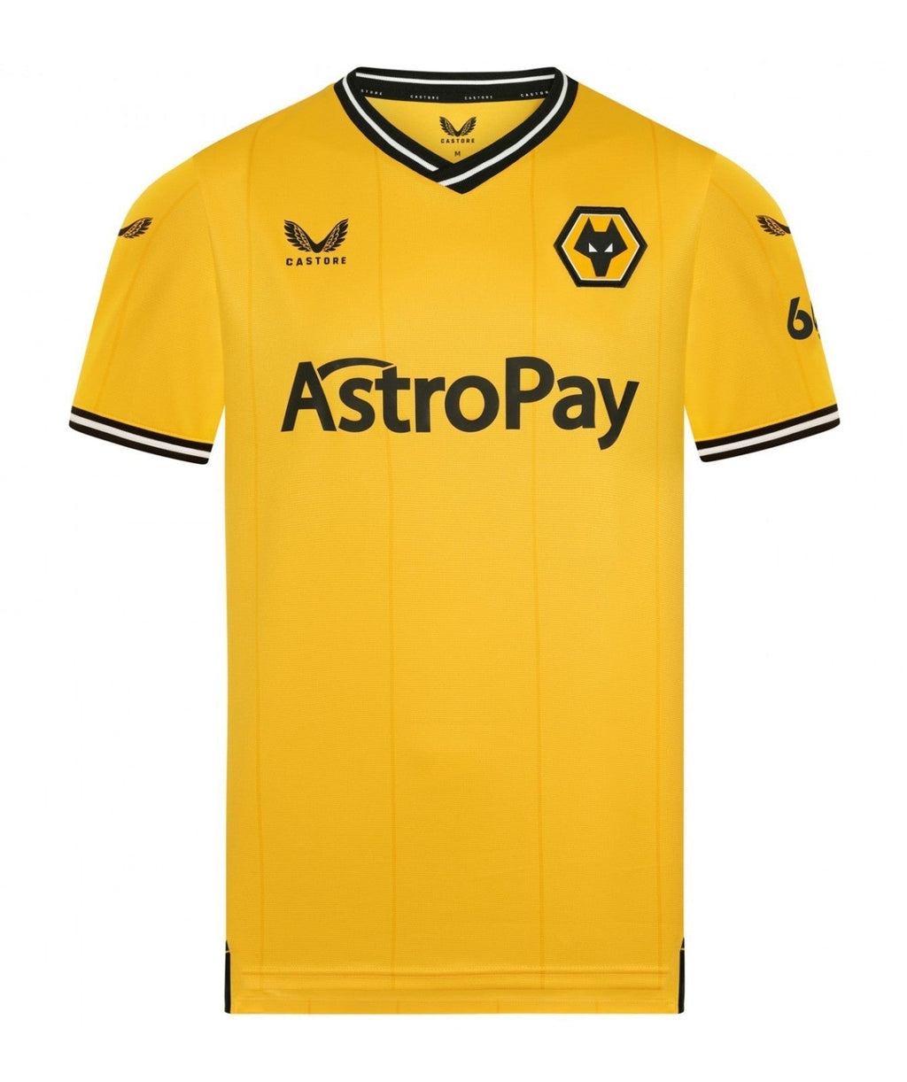 Camisa Wolverhampton Home 24/25 s/n° Torcedor Sudu Masculina - Amarela - Manto Club