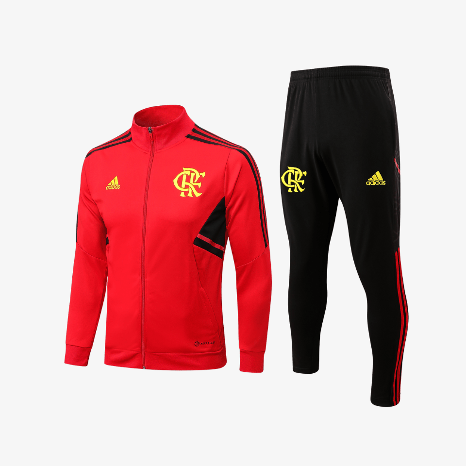 Conjunto Adidas Treino Flamengo 2022/23 - Manto Club