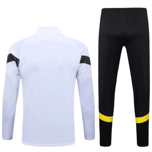 Conjunto de Treino Borussia Dortmund - Masculino - Branco - Manto Club