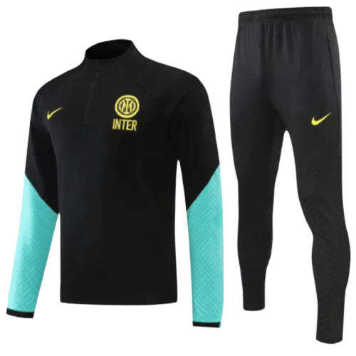 Conjunto de Treino Inter de Milão - Masculino - Preto - Manto Club