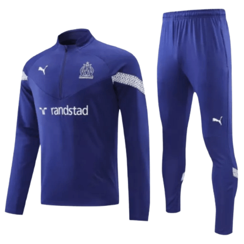 Conjunto de Treino Olympique de Marseille - Masculino - Azul - Manto Club