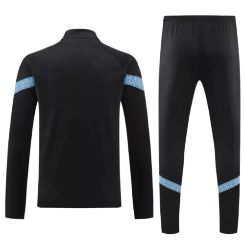 Conjunto de Treino Olympique de Marseille - Masculino - Preto - Manto Club