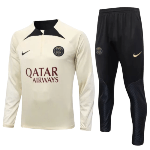 Conjunto de Treino PSG - Masculino - Beje - Manto Club