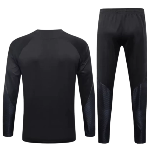 Conjunto de Treino PSG - Masculino - Preto - Manto Club