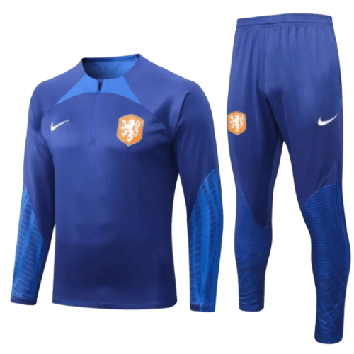 Conjunto de Treino Seleção Holanda - Masculino - Azul - Manto Club