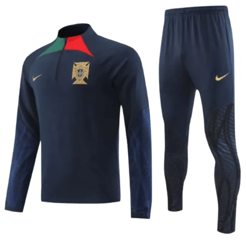 Conjunto de Treino Seleção Portugal - Masculino - Azul - Manto Club