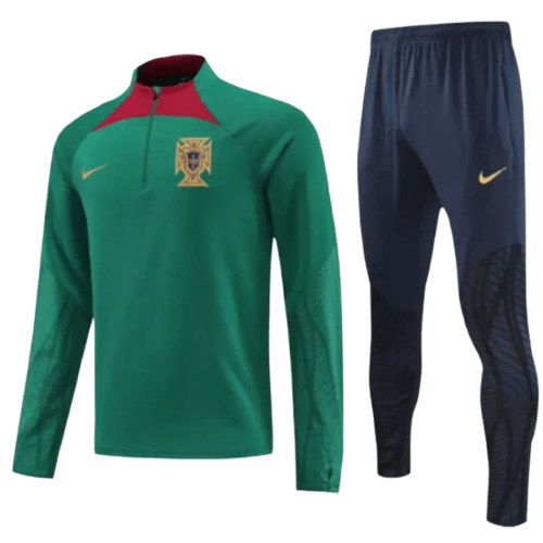 Conjunto de Treino Seleção Portugal - Masculino - Verde - Manto Club