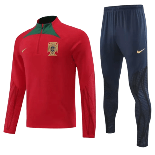 Conjunto de Treino Seleção Portugal - Masculino - Vermelho - Manto Club