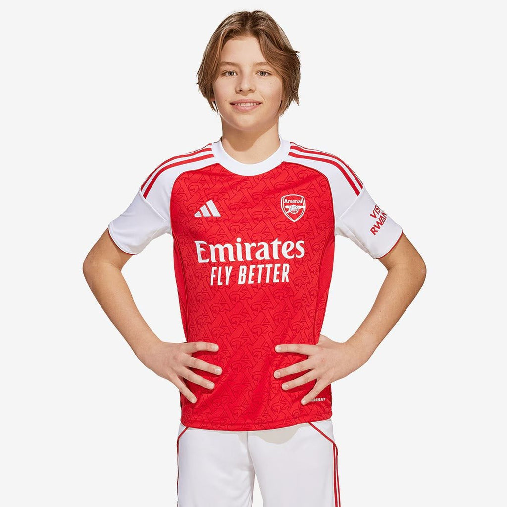 Conjunto Infantil adidas Arsenal 2025/26 I - Manto Club