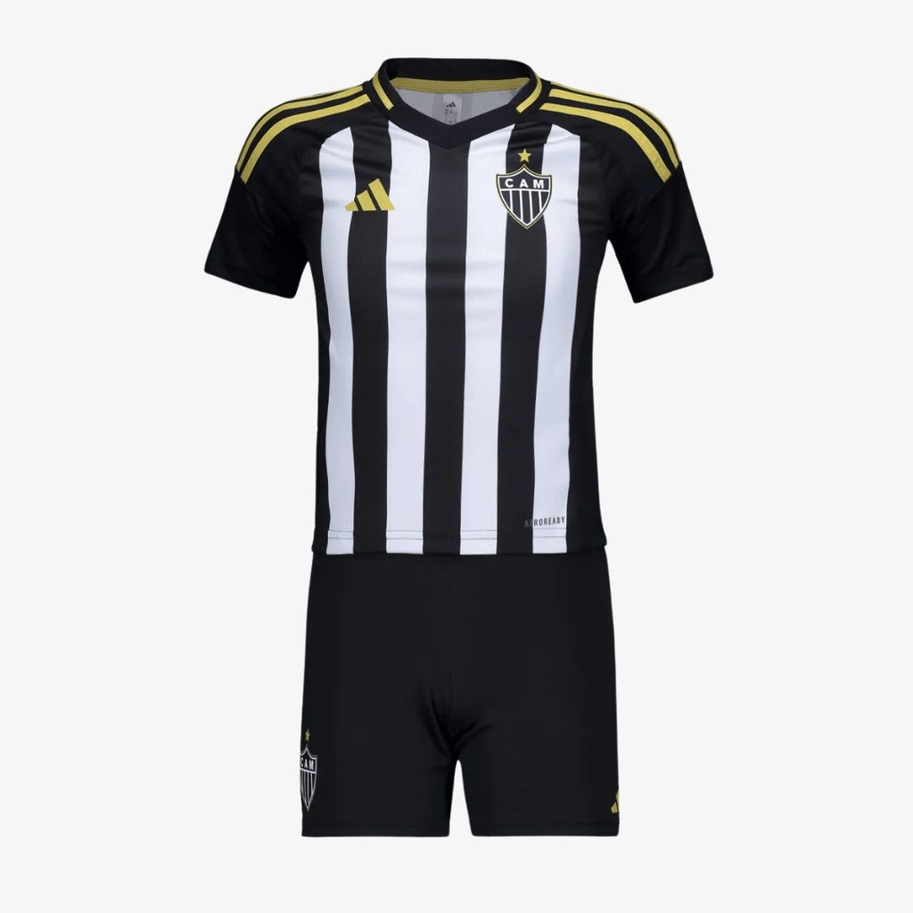 Conjunto Infantil adidas Atlético Mineiro 2025/26 I - Manto Club