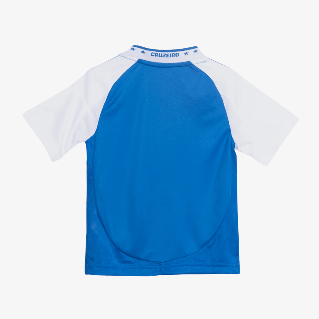 Conjunto Infantil adidas Cruzeiro 2025/26 I - Manto Club