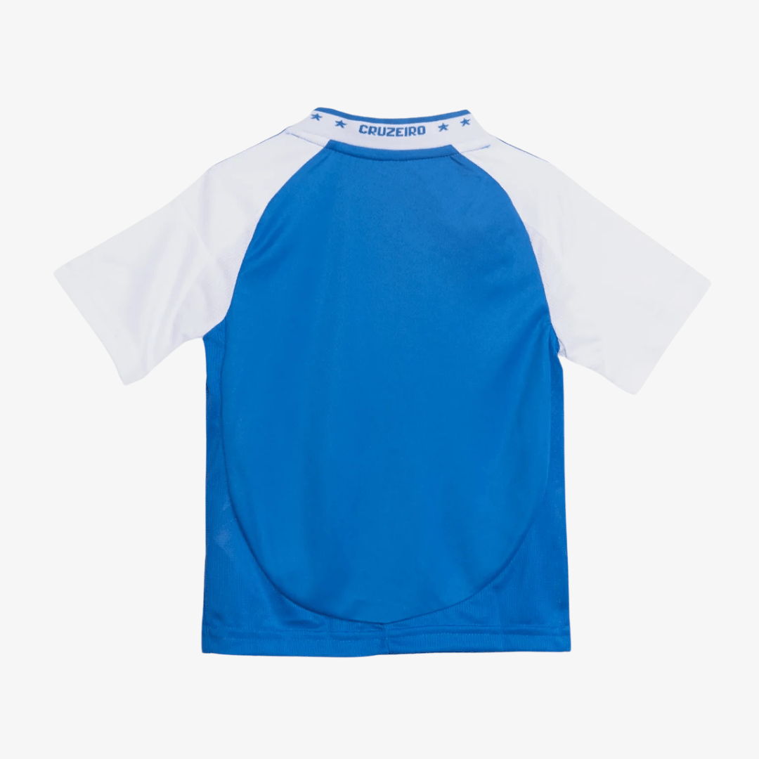 Conjunto Infantil adidas Cruzeiro 2025/26 I - Manto Club