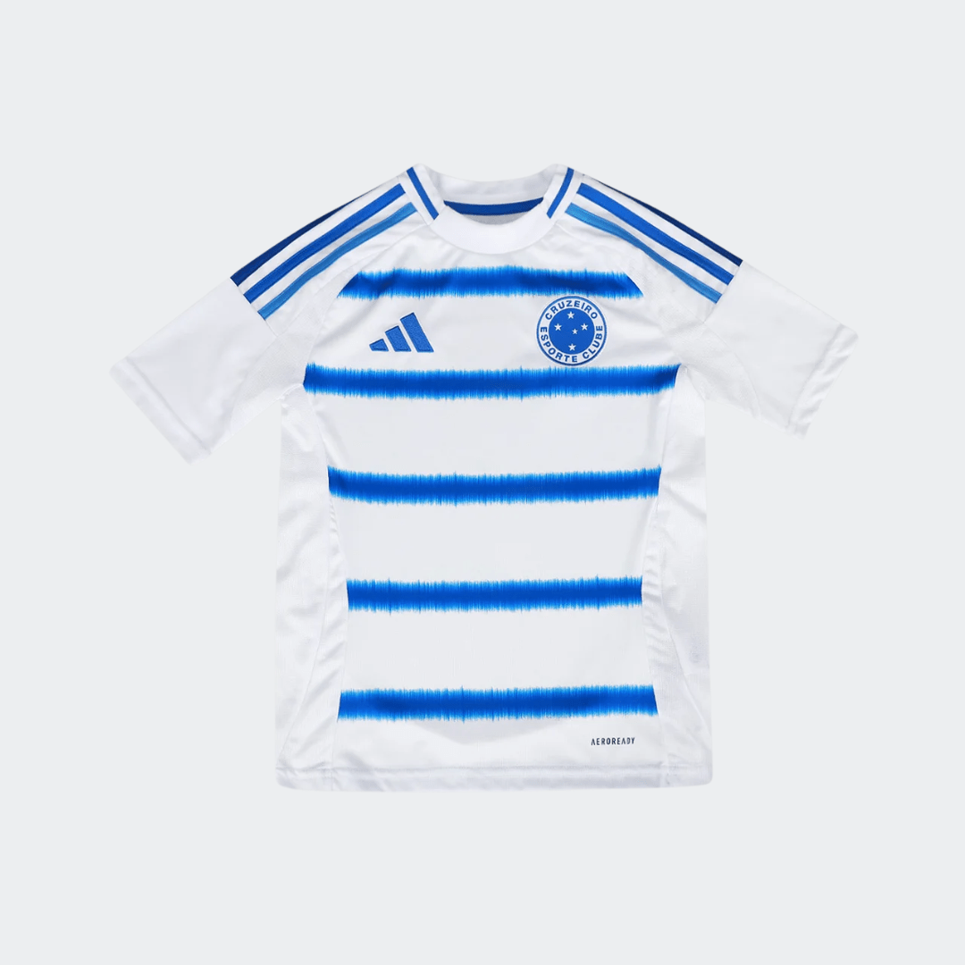 Conjunto Infantil adidas Cruzeiro 2025/26 II - Manto Club