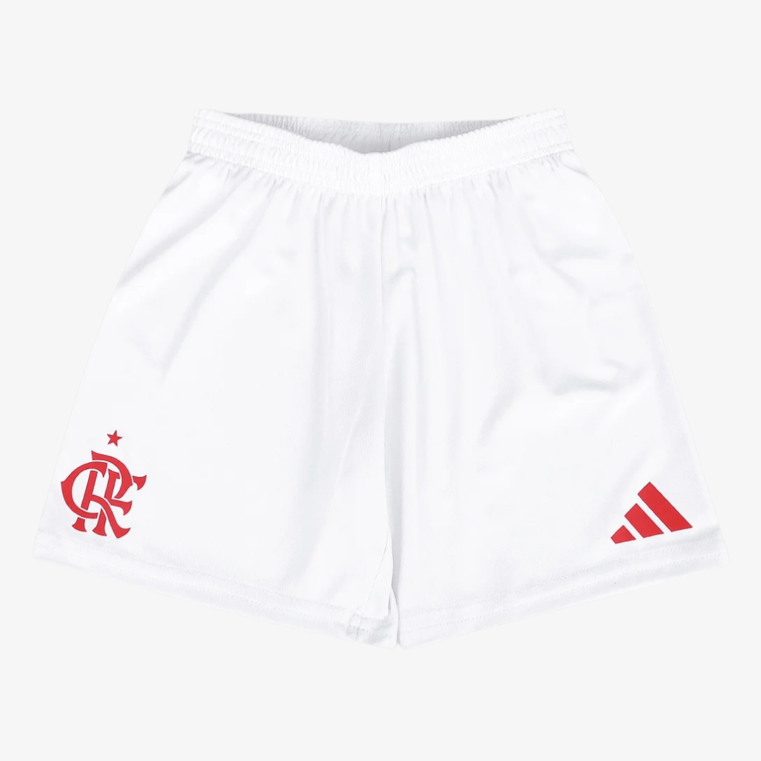 Conjunto Infantil Adidas Flamengo 2025/26 I - Manto Club