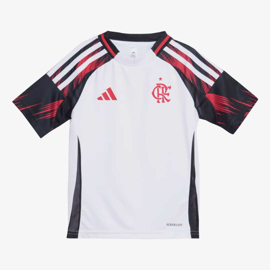 Conjunto Infantil Adidas Flamengo 2025/26 II - Manto Club