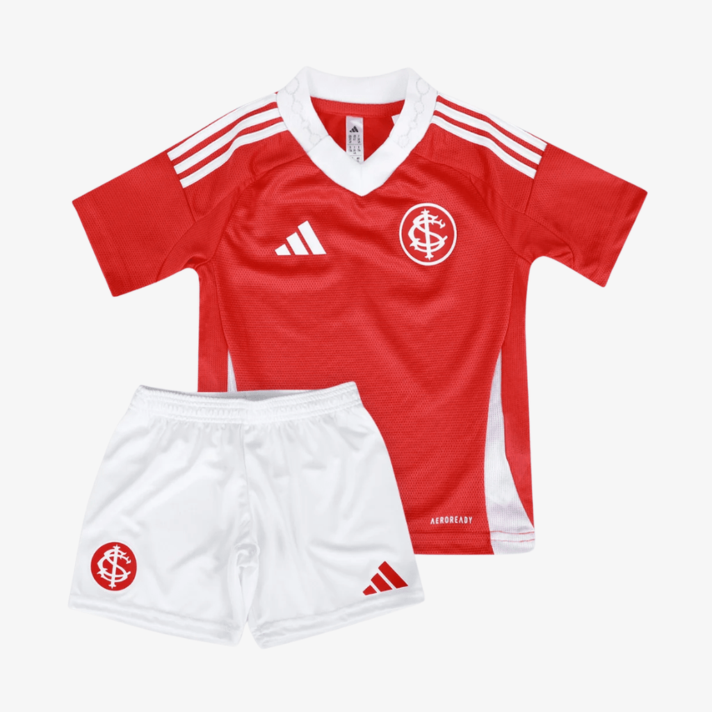 Conjunto Infantil Adidas Internacional 2025/26 I - Manto Club