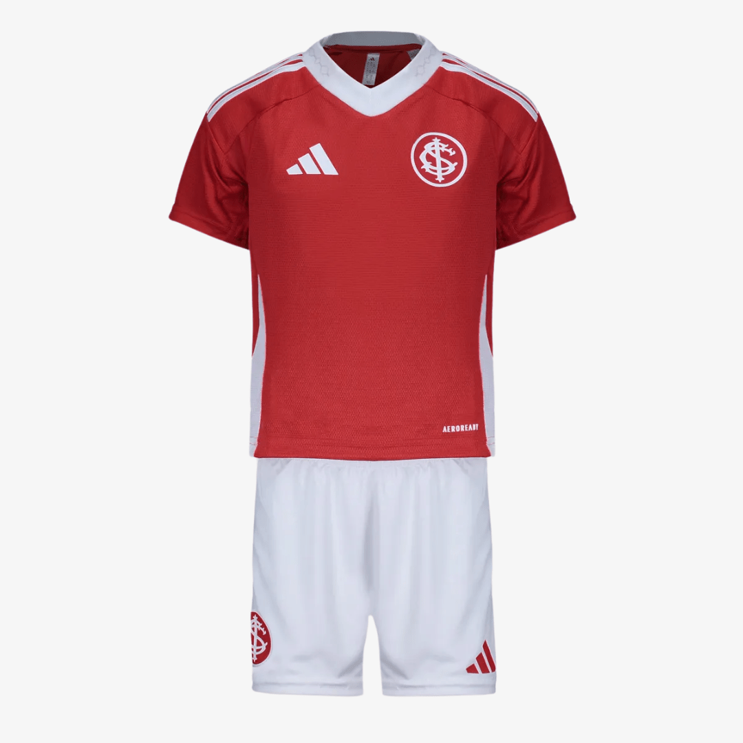 Conjunto Infantil Adidas Internacional 2025/26 I - Manto Club