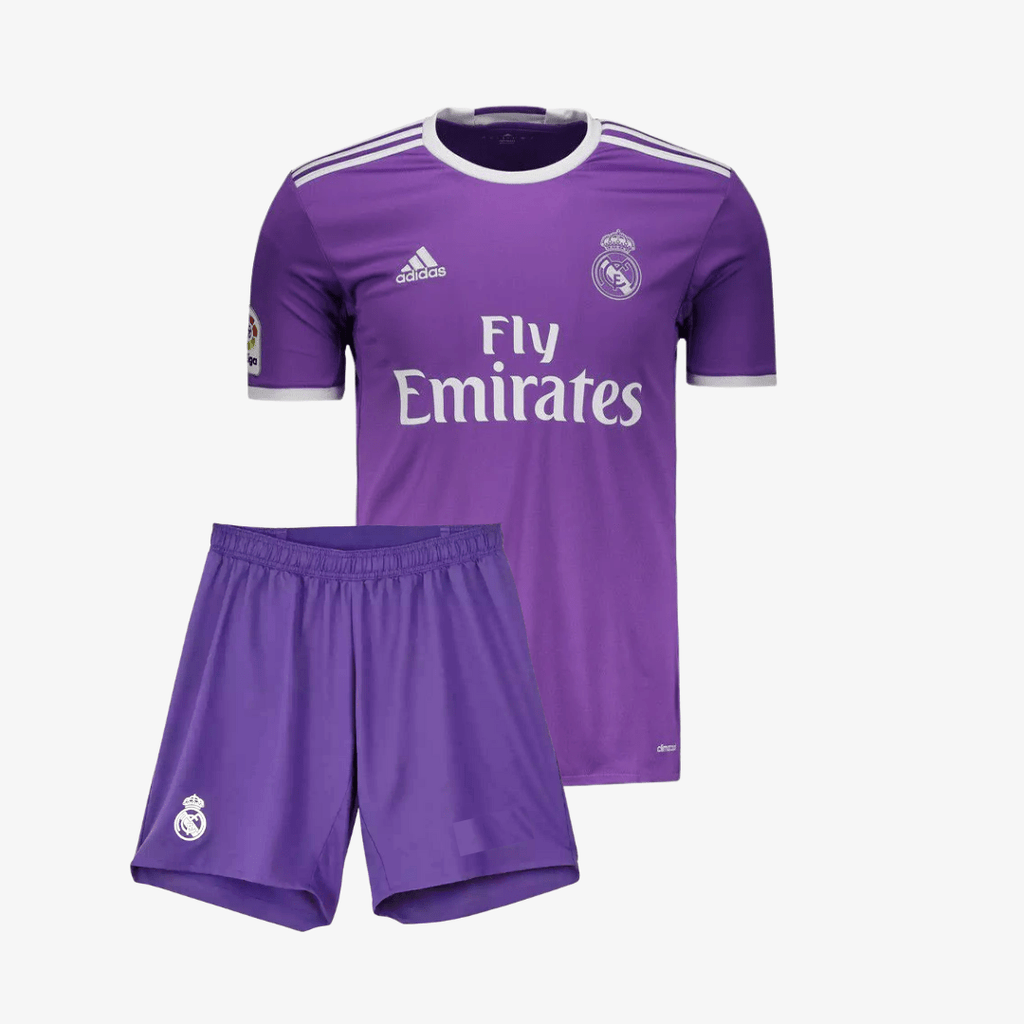 Conjunto Infantil Adidas Real Madrid 2017/18 - Manto Club