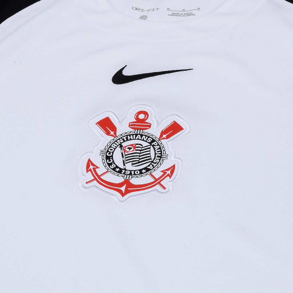 Conjunto Infantil Nike Corinthians 2025/26 I - Manto Club