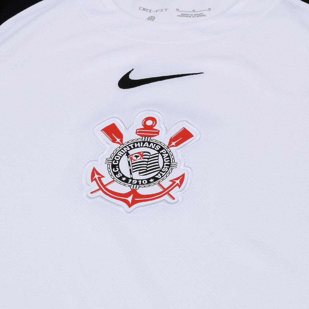 Conjunto Infantil Nike Corinthians 2025/26 I - Manto Club