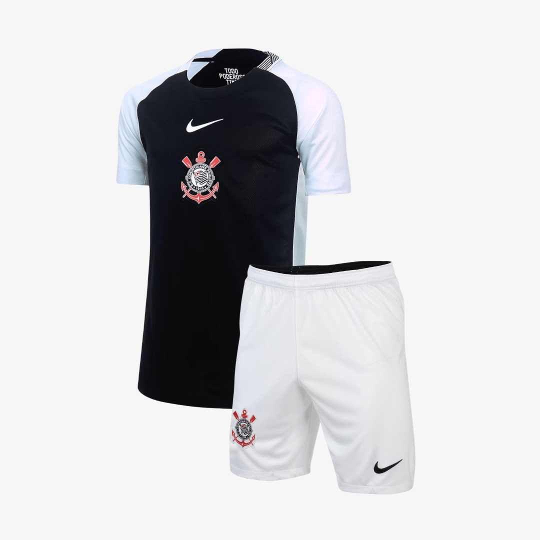 Conjunto Infantil Nike Corinthians 2025/26 II - Manto Club
