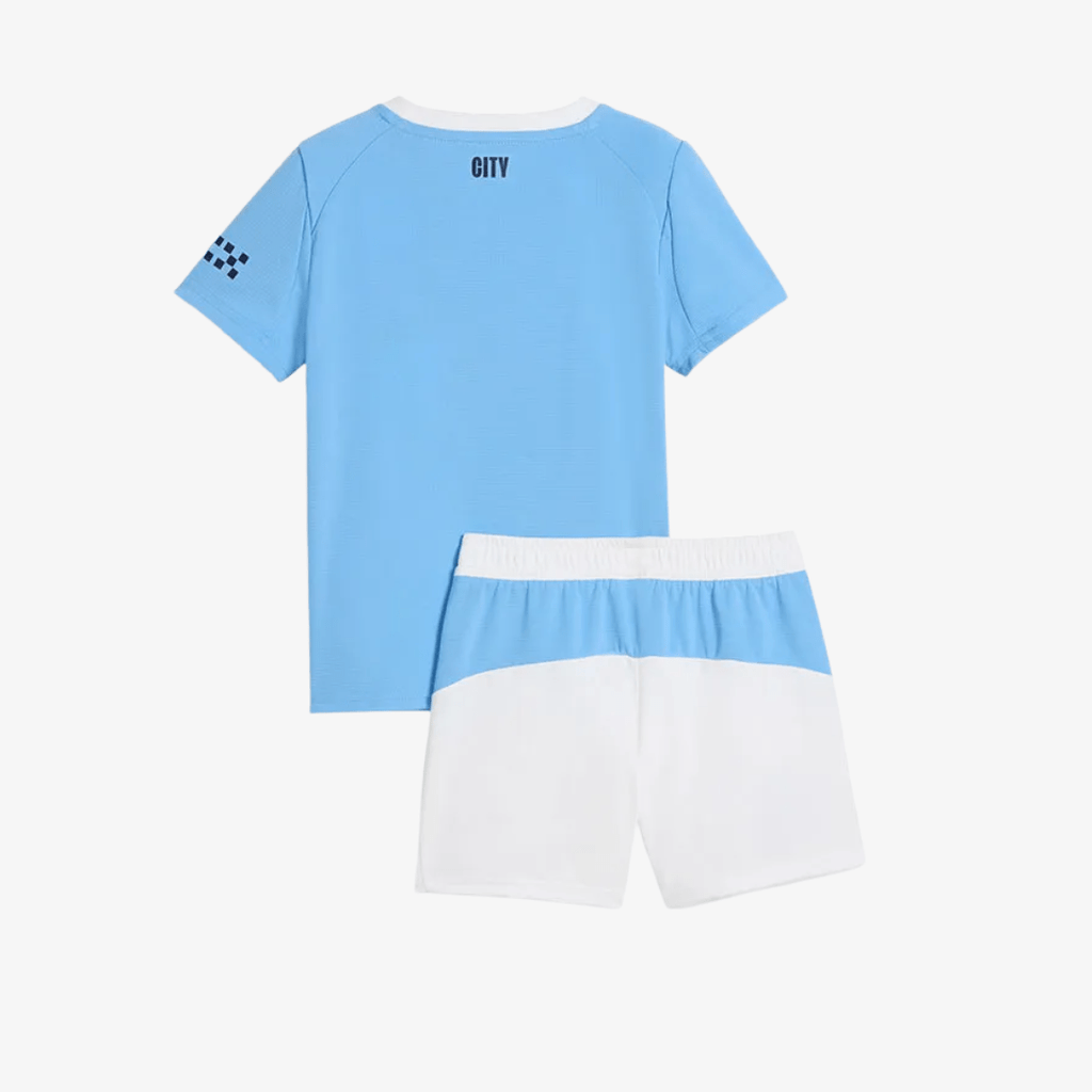 Conjunto Infantil Puma Manchester City 2025/26 I - Manto Club
