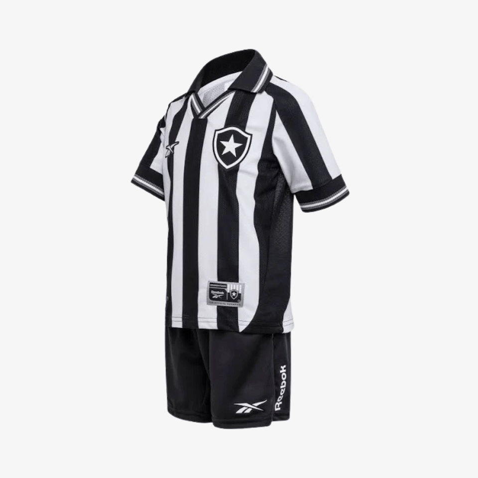 CONJUNTO INFANTIL Reebok Botafogo 2025/26 I - Manto Club