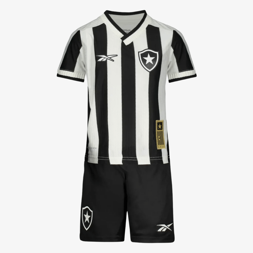 Conjunto Infantil Reebok Botafogo 2025/26 I - Manto Club