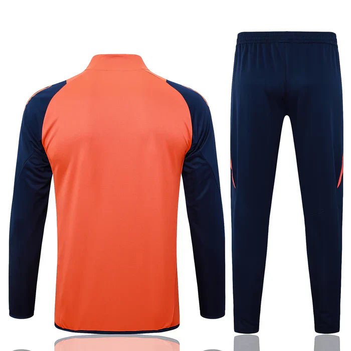 Conjunto Manchester United 2024/25 - Laranja - Manto Club