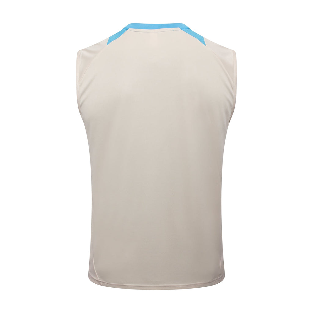 Conjunto Regata Argentina 2024/25 - Bege e Azul - Manto Club