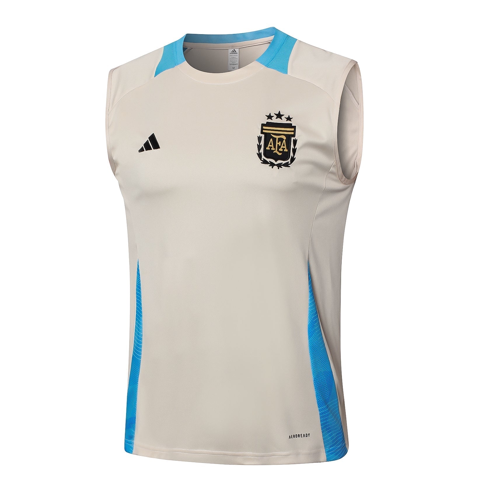 Conjunto Regata Argentina 2024/25 - Bege e Azul - Manto Club