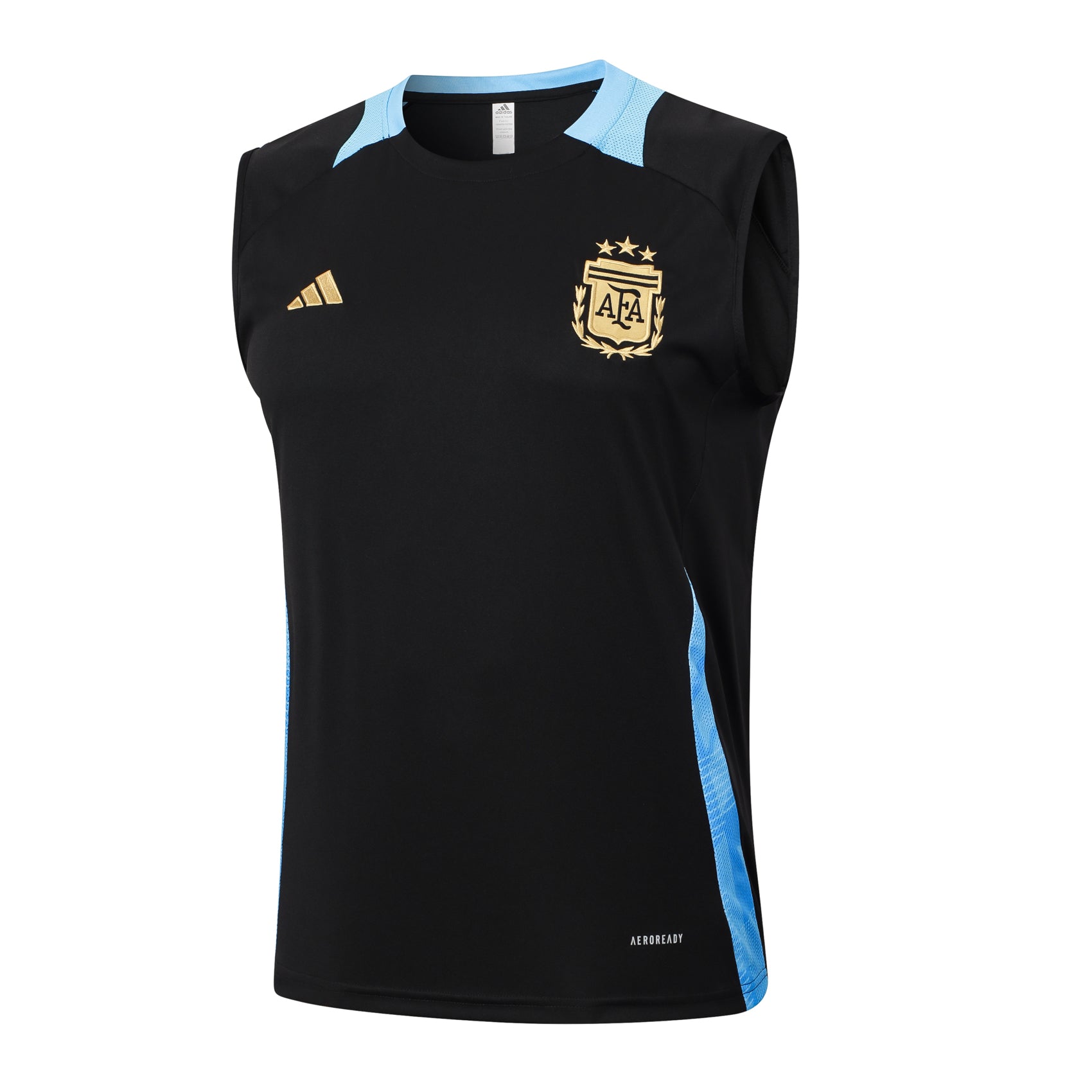 Conjunto Regata Argentina 2024/25 - Preta e Azul - Manto Club