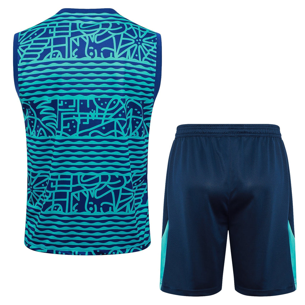 Conjunto Regata Brasil 2024/25 - Azul - Manto Club