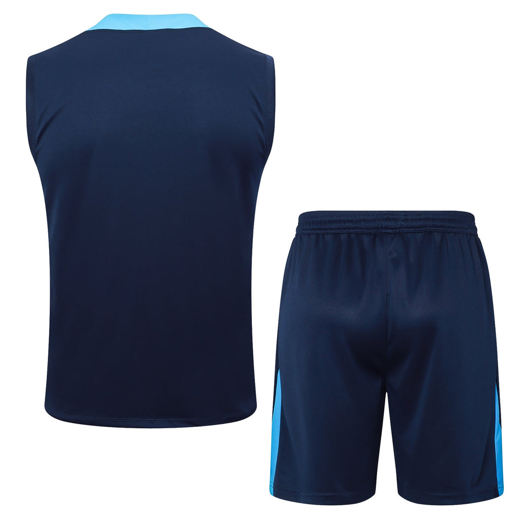 Conjunto Regata Chelsea 2024/25 - Azul Escuro - Manto Club